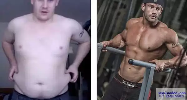 This man went from being too fat to too sexy!